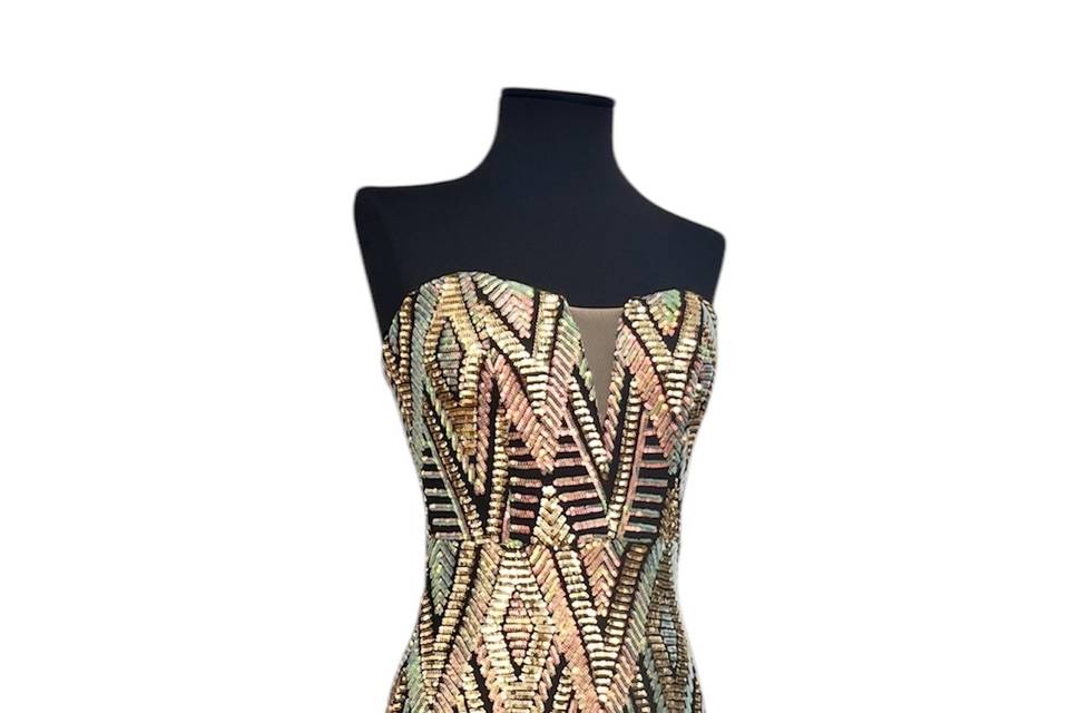 Vestido cóctel Cleo