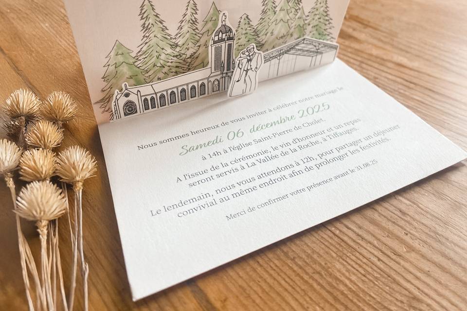 Invitación 3D