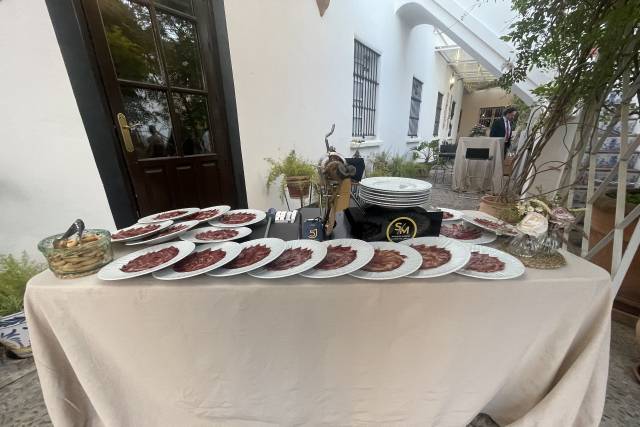 Mesa cortador de jamón
