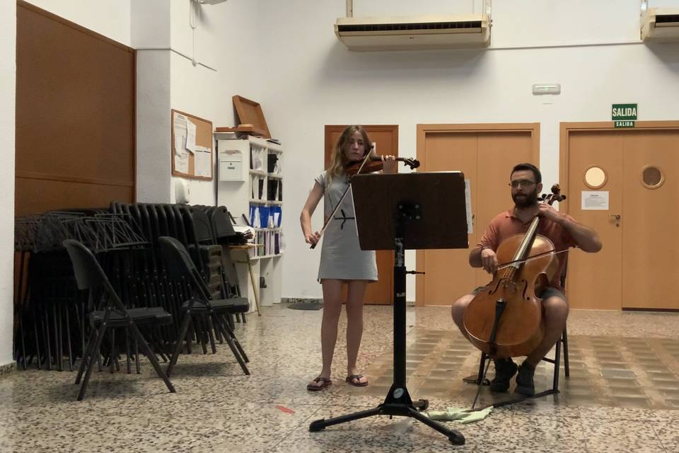 Duo violín y violonchelo