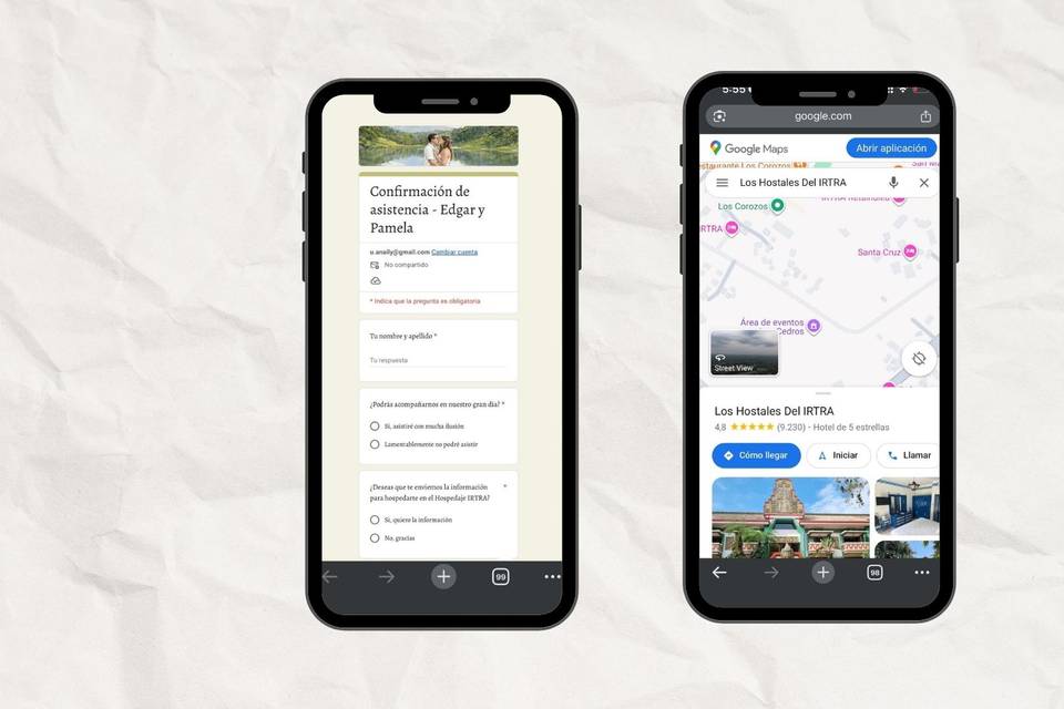 Confirmación de asistencia