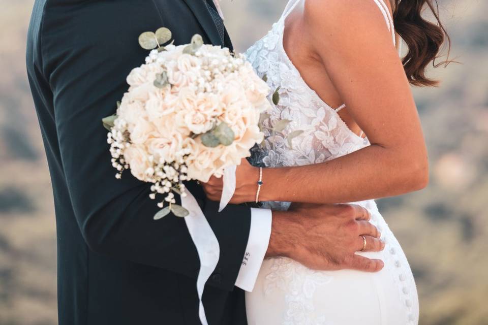 Retrato de los novios