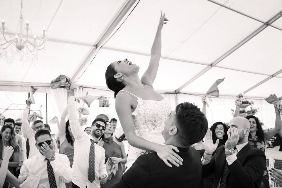 Emoción del banquete málaga