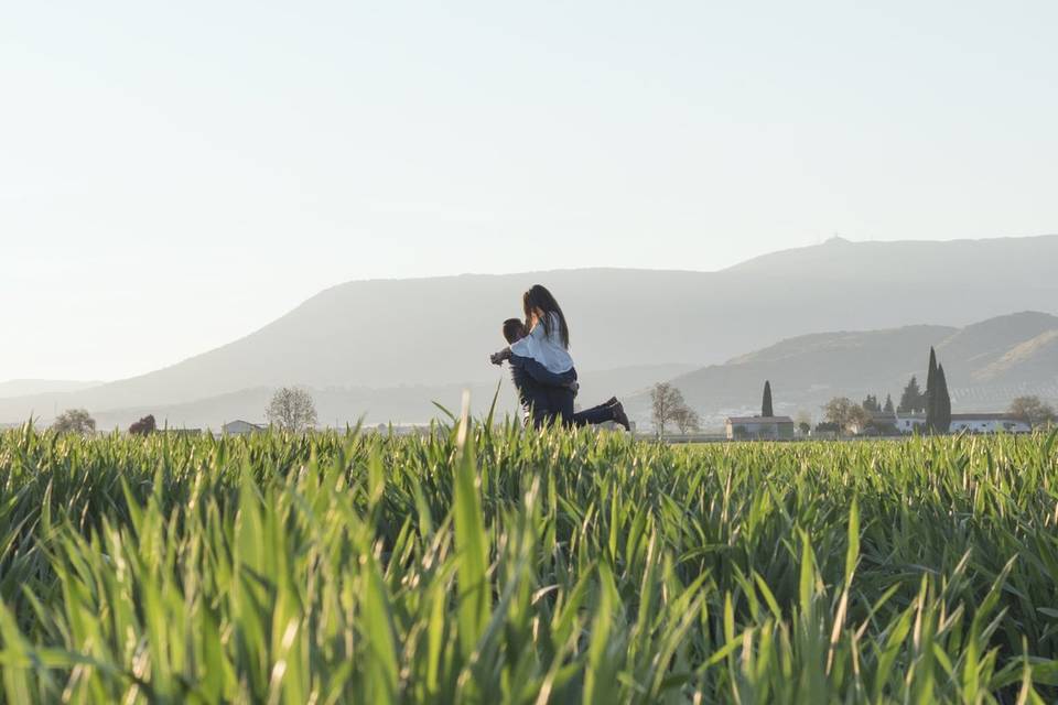 Preboda en el campo