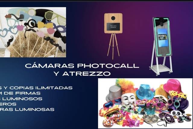 Camaras y atrezzo