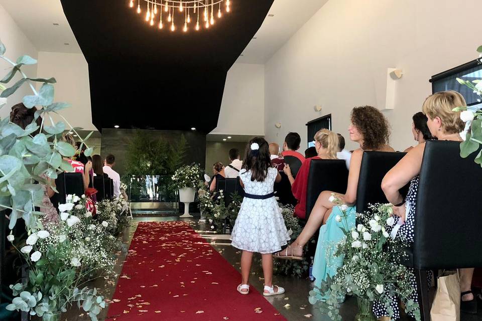 Detalles en ceremonia