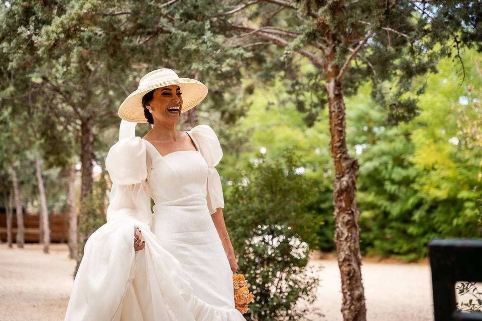Novia Lorena Merino Atelier