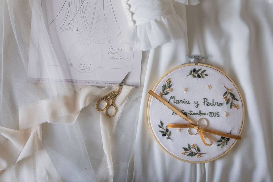 Novia Lorena Merino Atelier