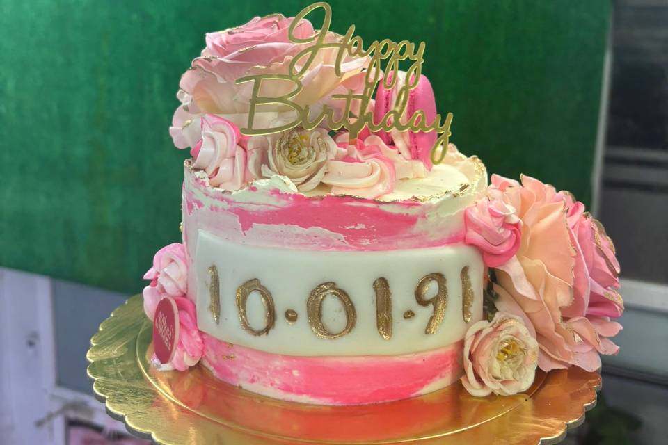 Pastel de aniversario