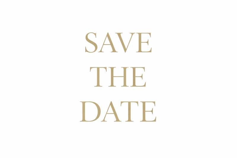 Saveofthedate