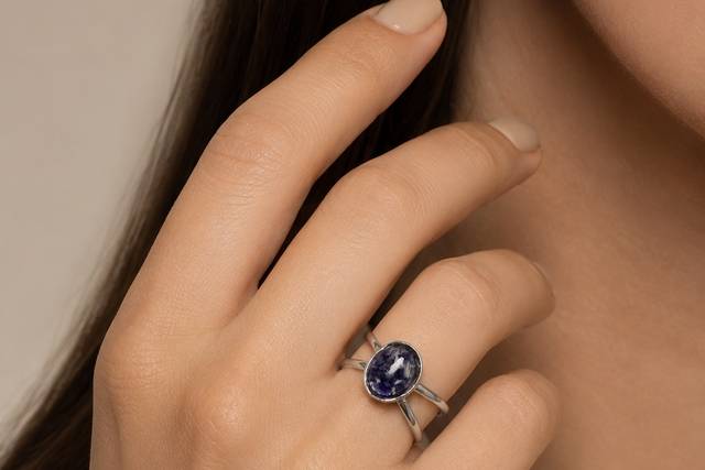Anillo perlita