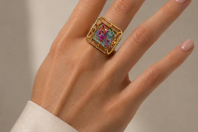 Anillo cuadrado