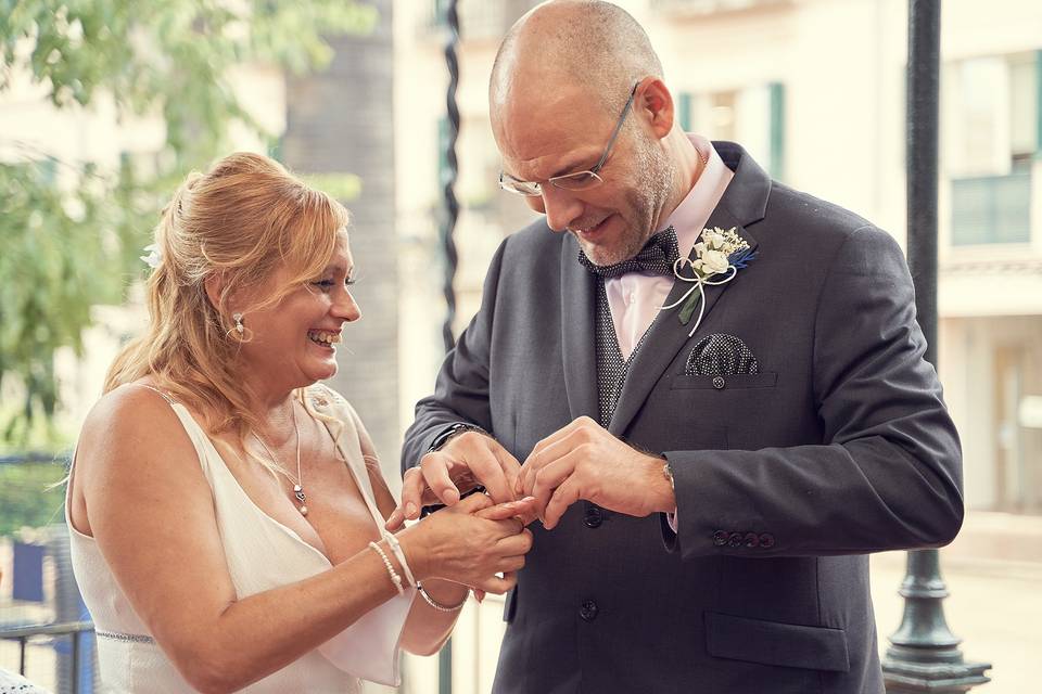 Boda en Ayuntamiento de Castellar