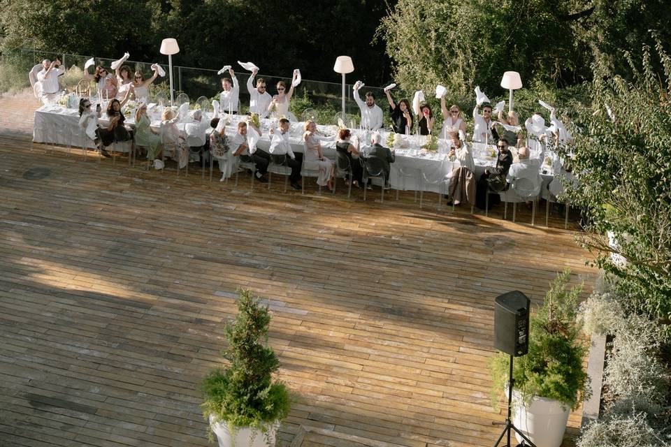 Banquete terraza