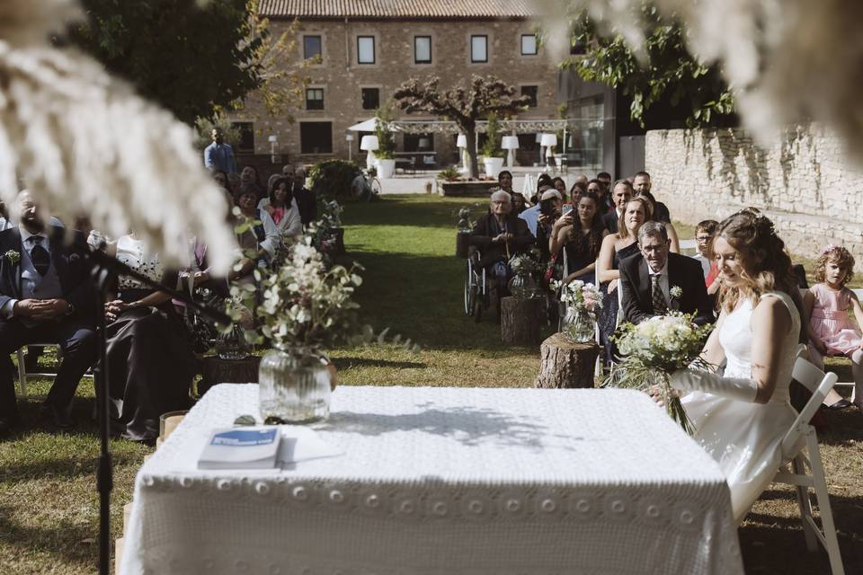 Ceremonia jardín
