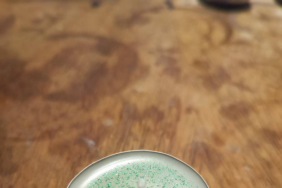 Purpurina verde