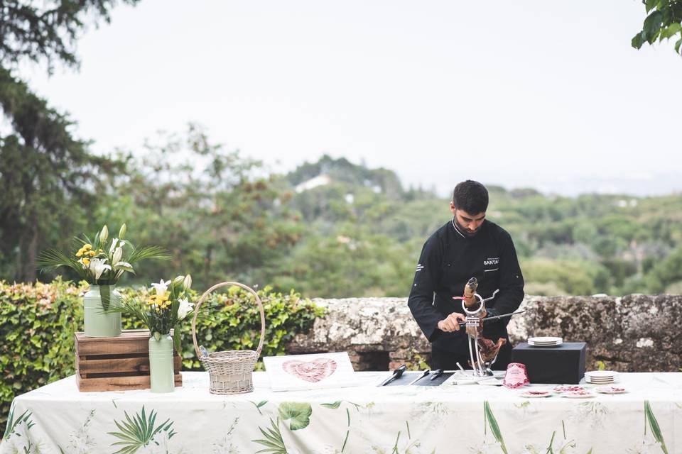 Mesa de corte. Boda 2019