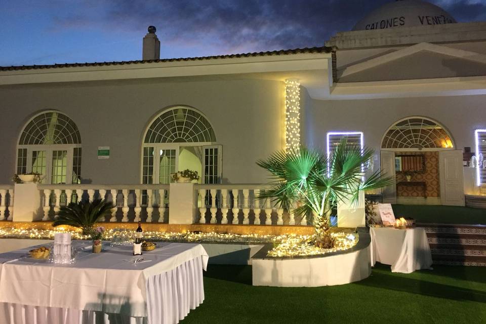 Buffet terraza