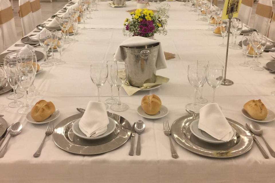 Celebración salón carpa