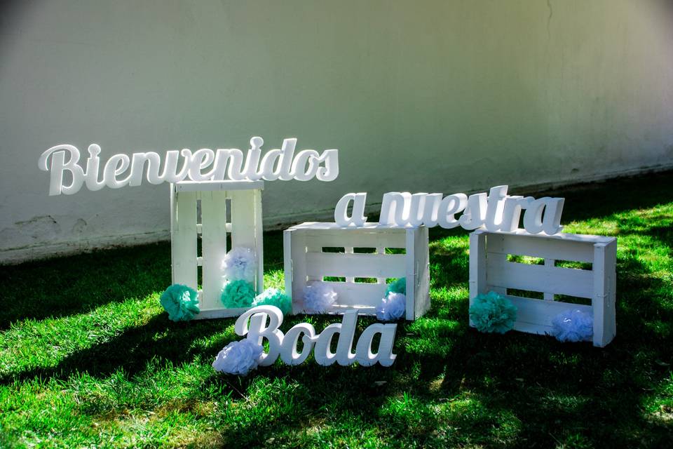 Detalles de bienvenida