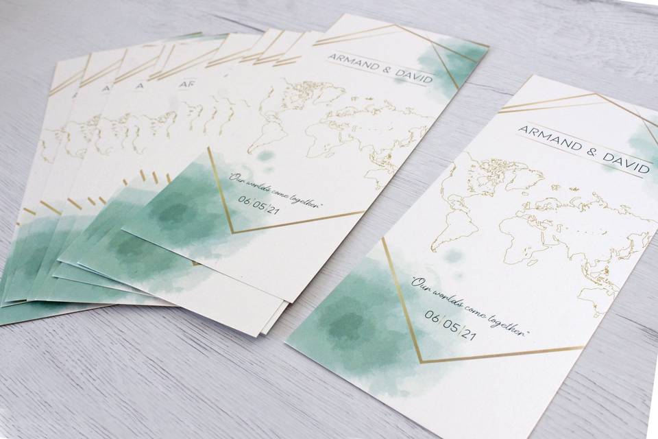 Invitación de boda
