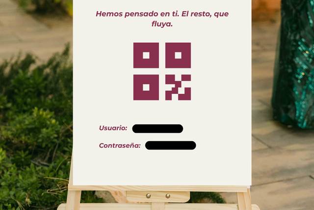 QR en aperitivo