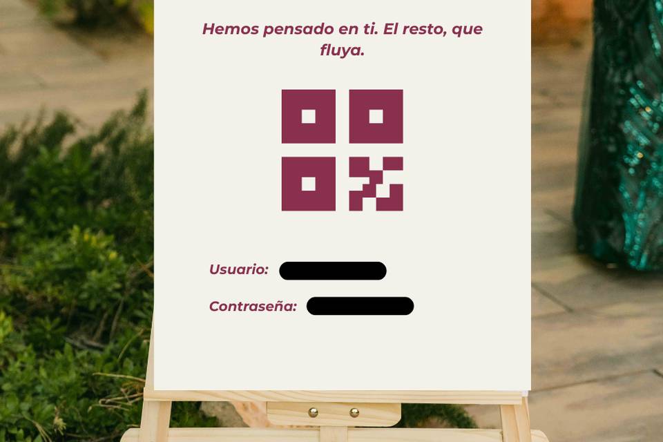 QR en aperitivo