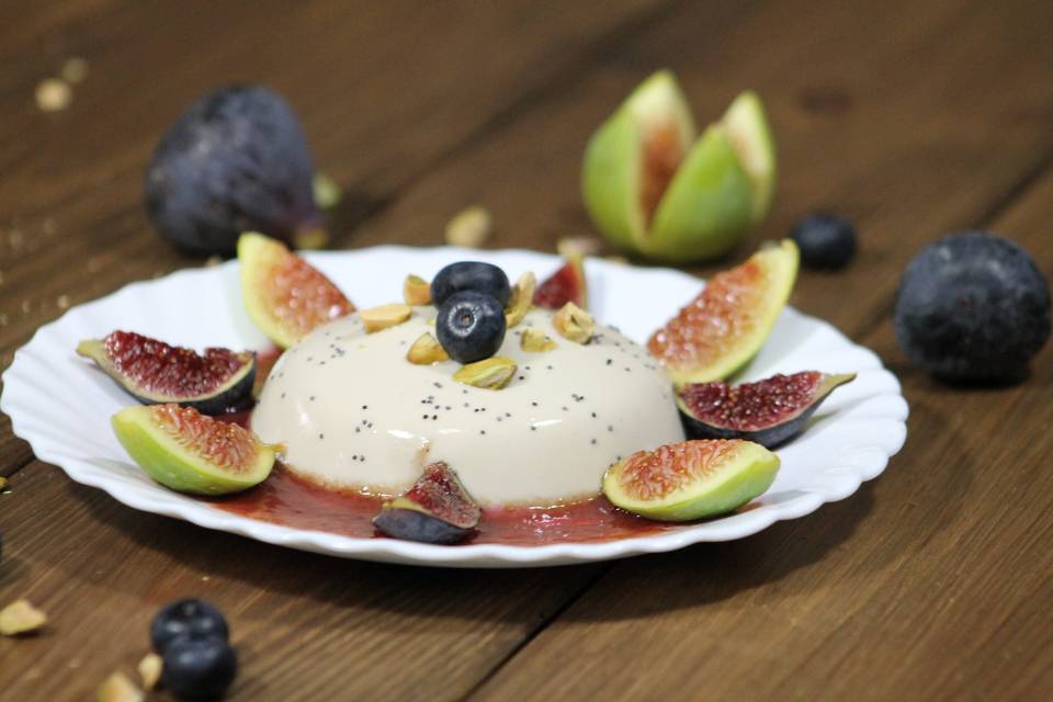 Panna cotta sin huevo