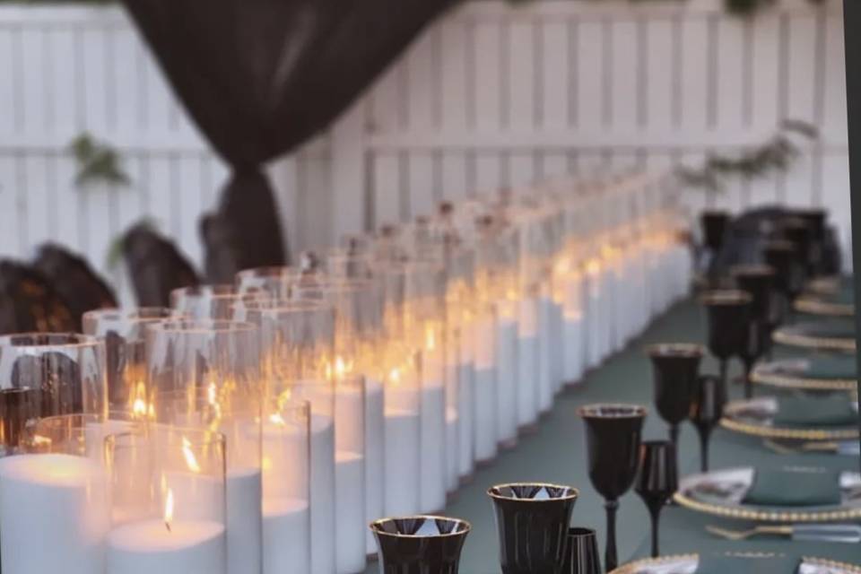 Cuánto cuesta decorar con velas una boda o evento? – Candles By