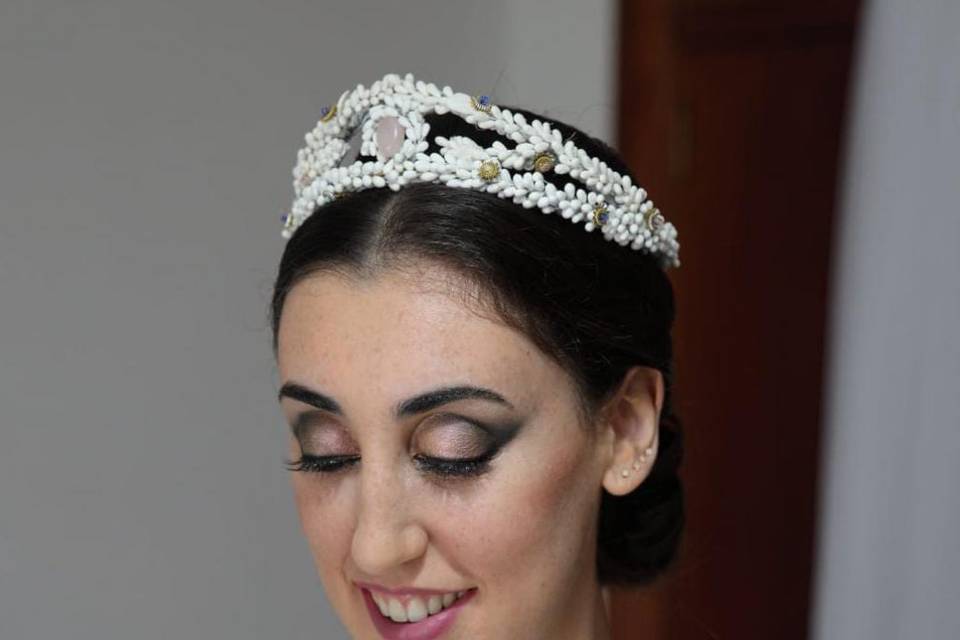 Tiara de pistilos