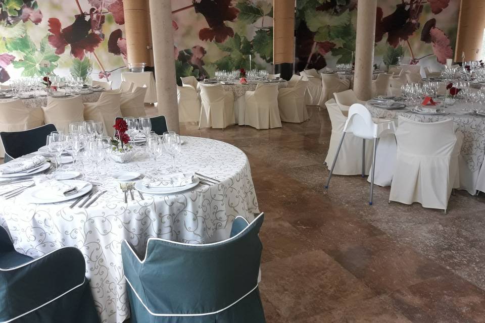 Salón preparado