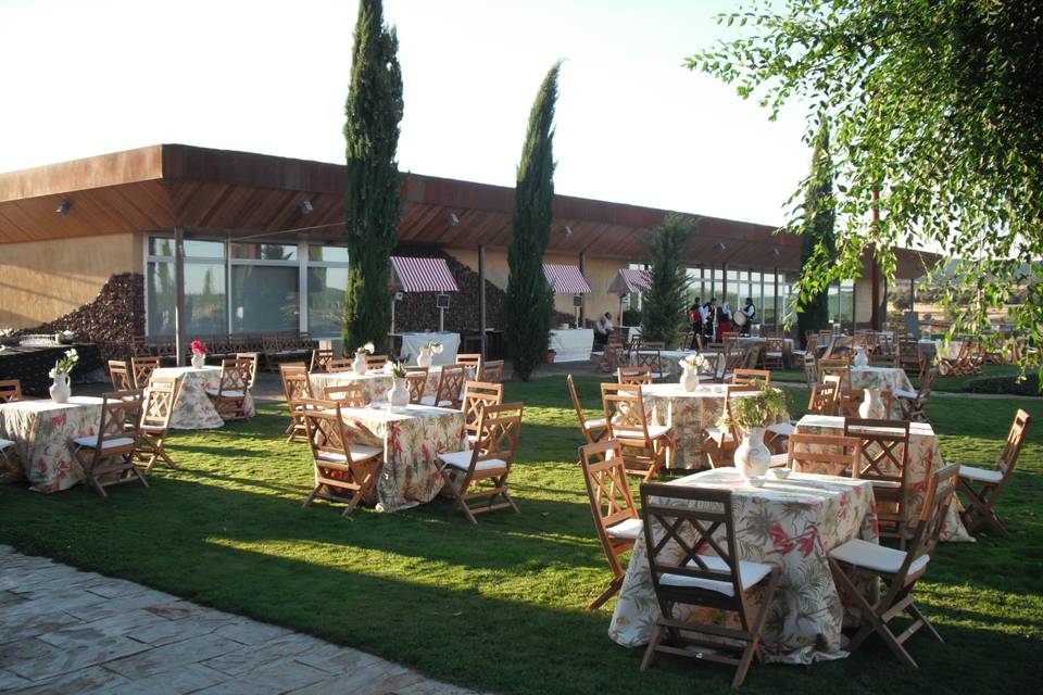 Montaje boda exterior