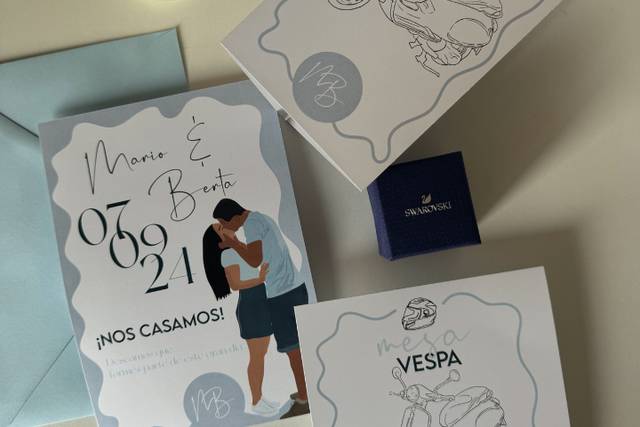 Pack invitaciones + sitting