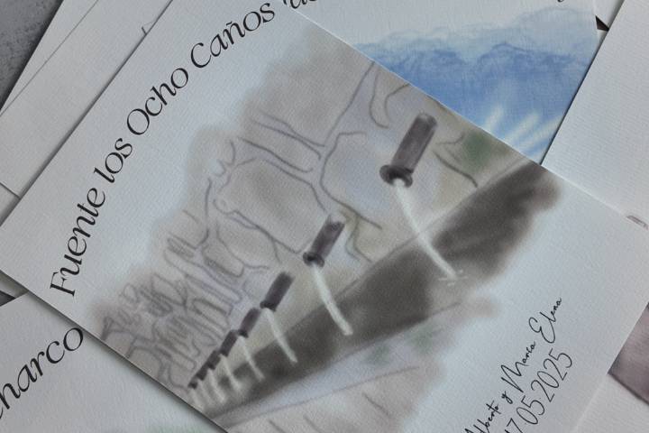 Meseros ilustrados