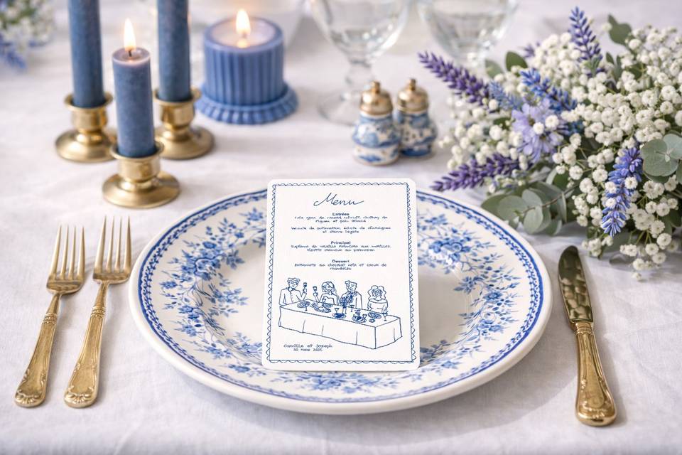 Menu Camille et Joseph