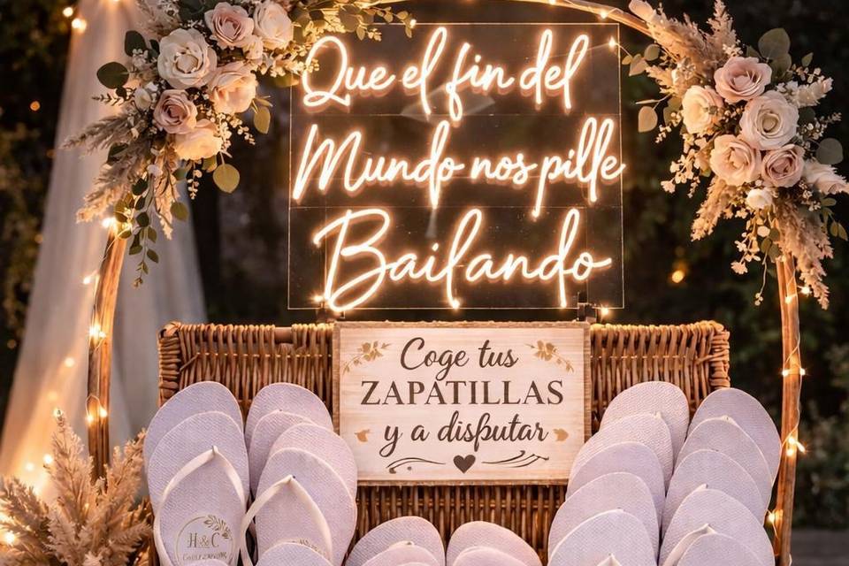 Chanclas personalizasas