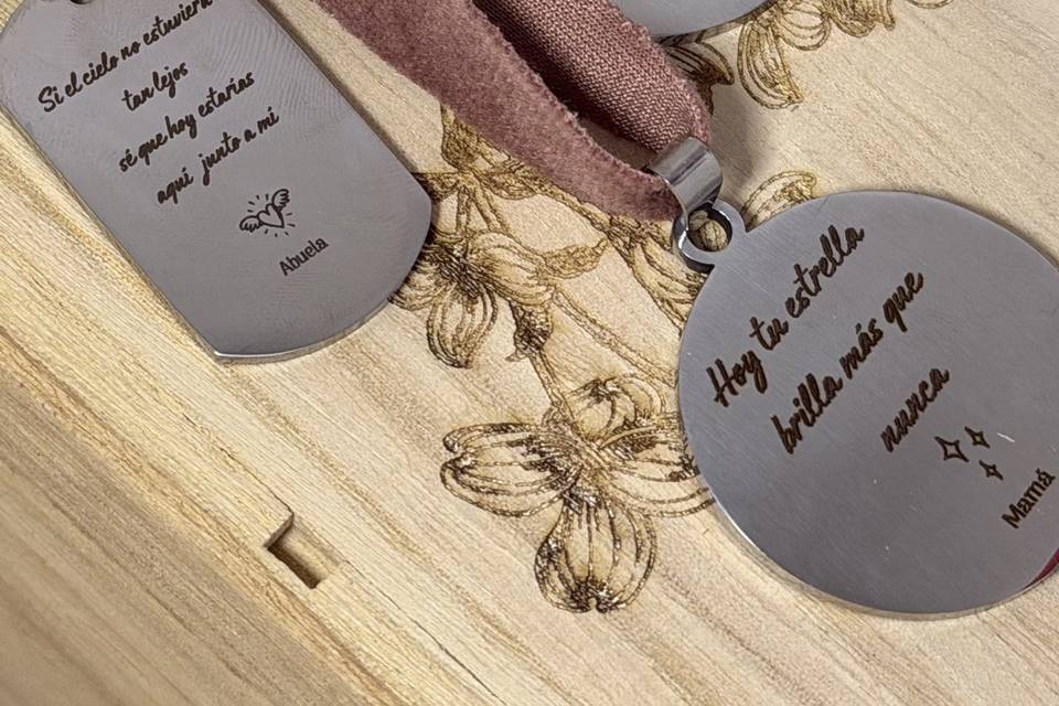 Medallas personalizada ramo