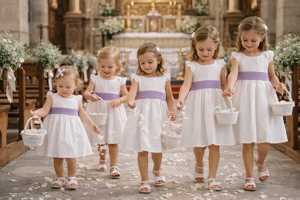 Vestido Ana en plumetti