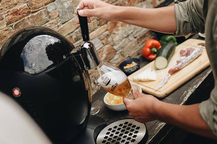 Huebox, tirador de cerveza
