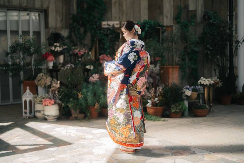 Kimono de color 2