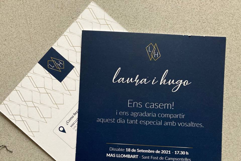 Invitación de boda