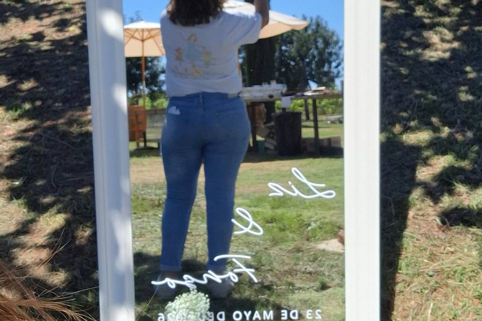 Reflejos de la boda