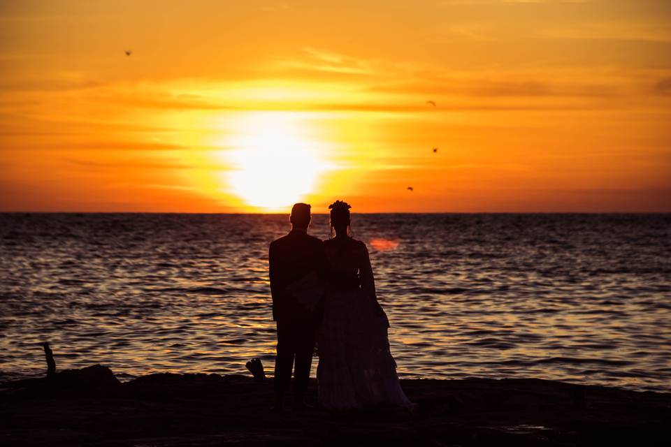 Boda en Cala Salada