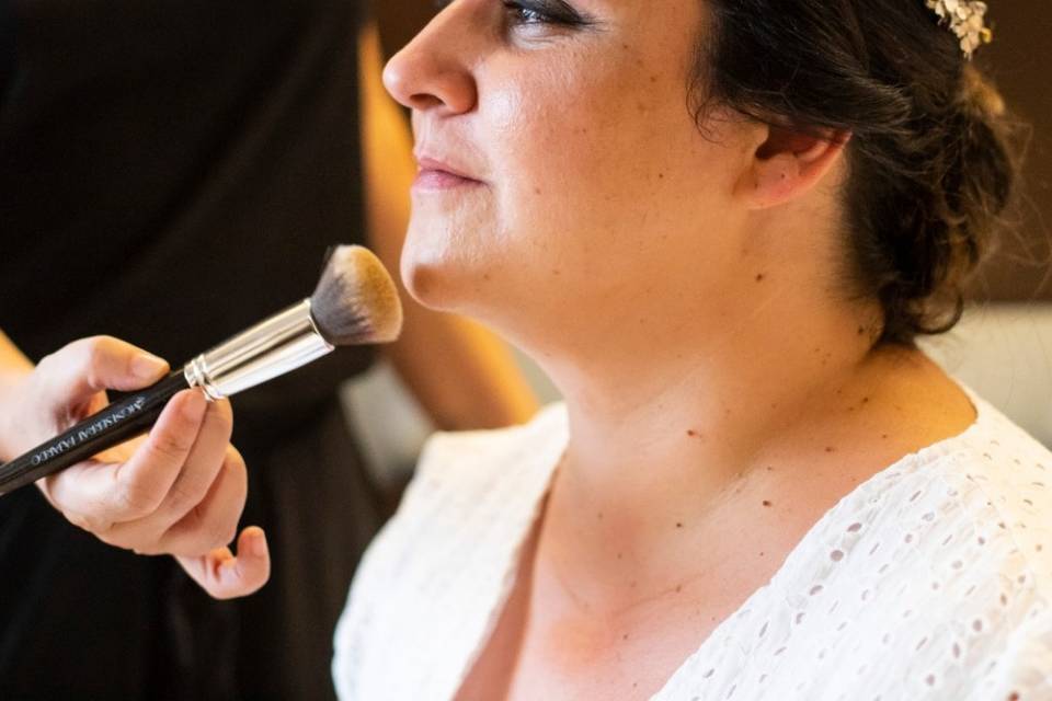 Maquillaje de boda de Teresa