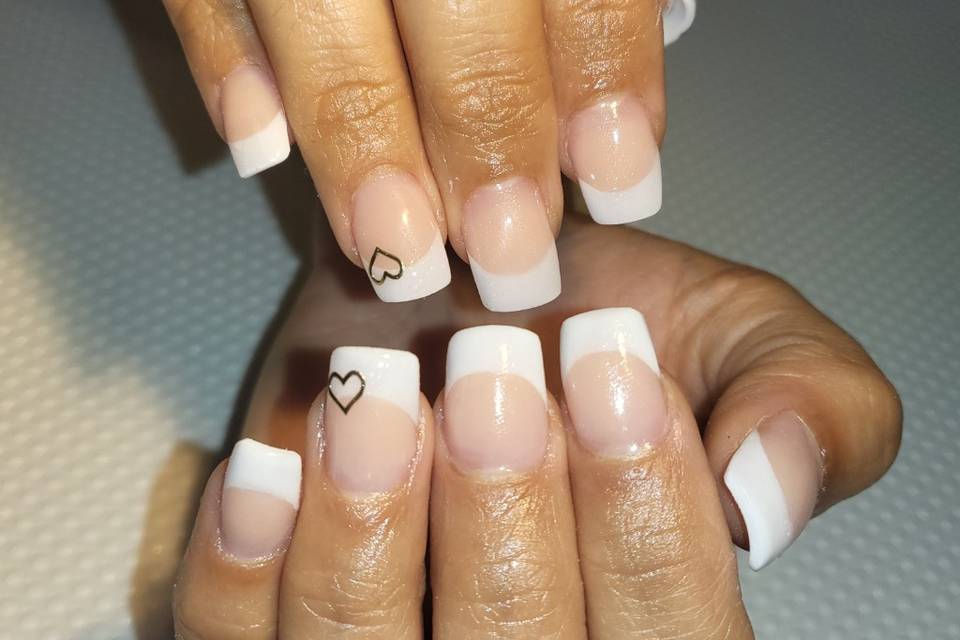 Uñas hermosas para una novia