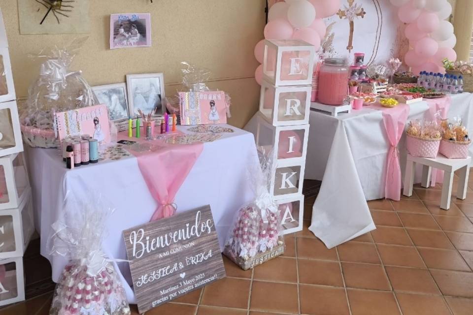 Comunión E&J mesa dulce