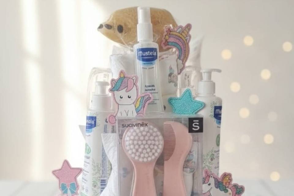 Tarta pañales para bebe