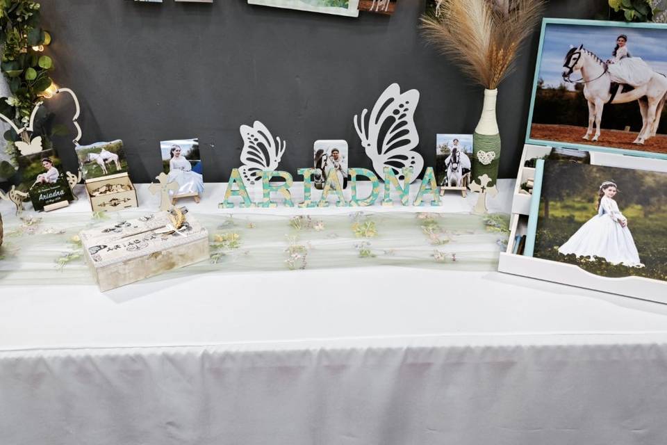 Mesa del recuerdo