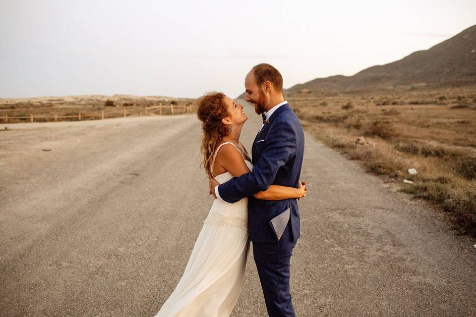 Boda en Los Escullos (Almería)