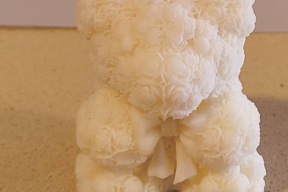 Osito Glow blanco